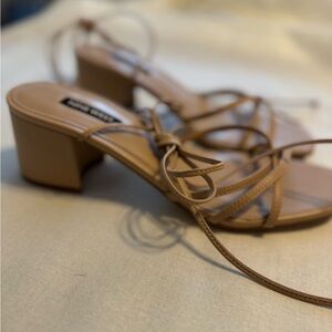 Nine West tie-strap sandals